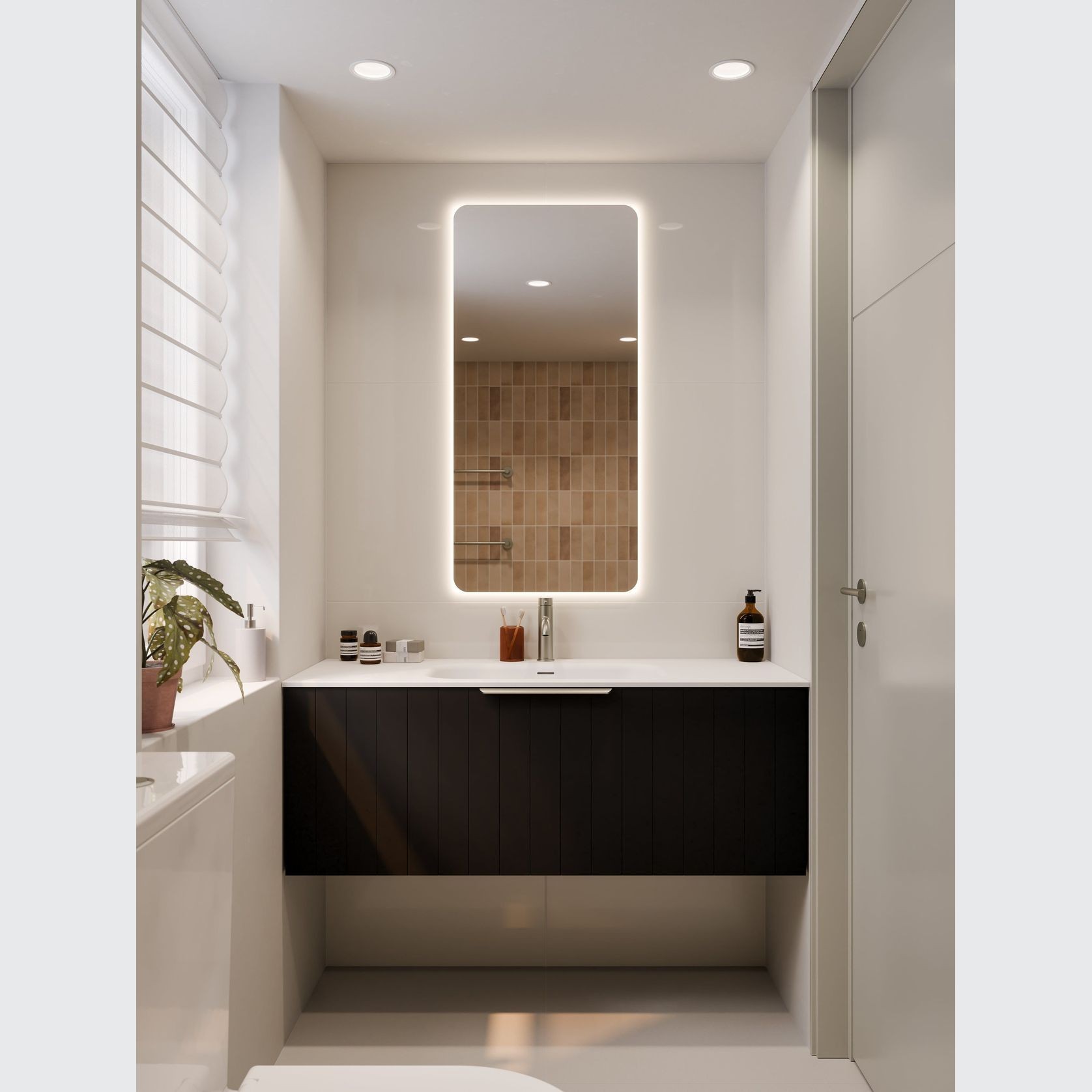 Lineare 1200 Coastal Single Drawer Vanity gallery detail image