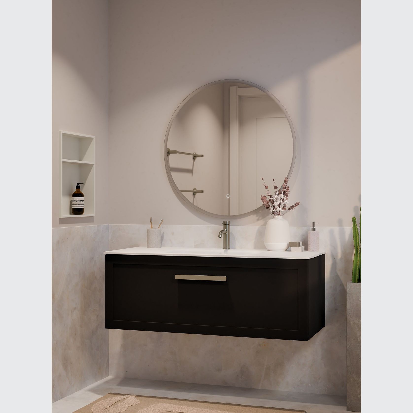 Lineare 1200 Loft Single Drawer Vanity gallery detail image