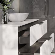 Lineare 1200 Pillar Double Drawer Vanity gallery detail image