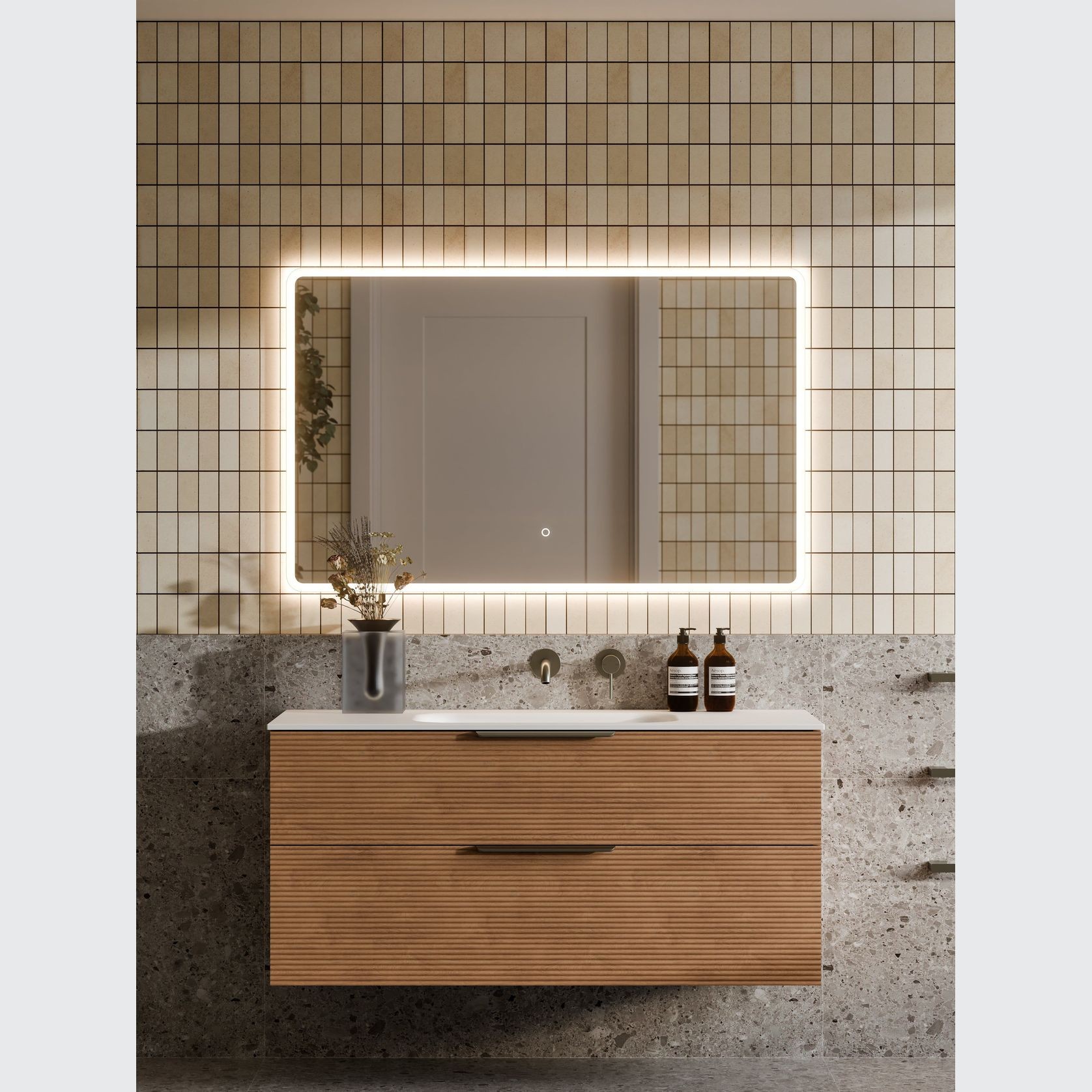 Lineare 1200 Orchard Double  Drawer Vanity gallery detail image