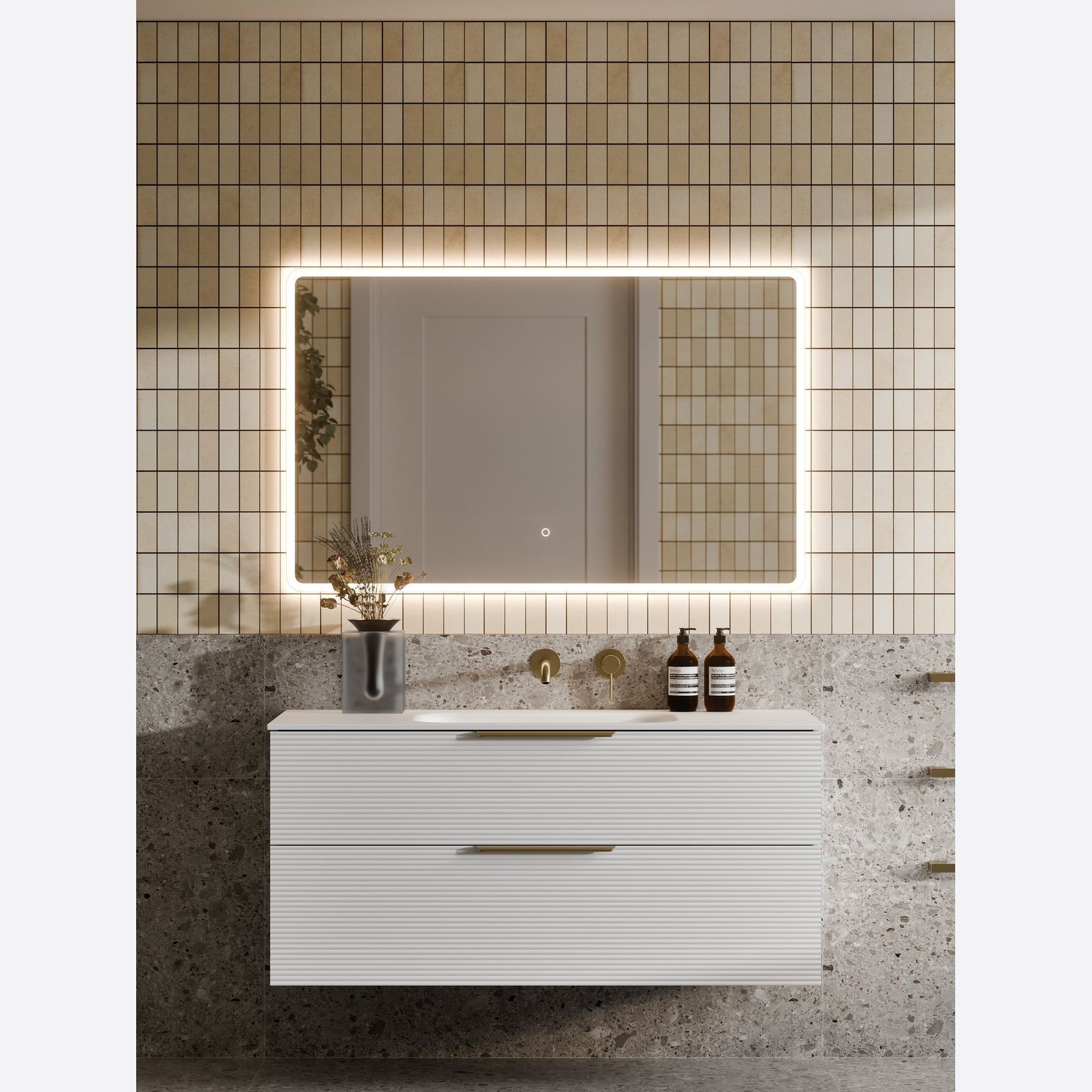 Lineare 1200 Orchard Double  Drawer Vanity gallery detail image