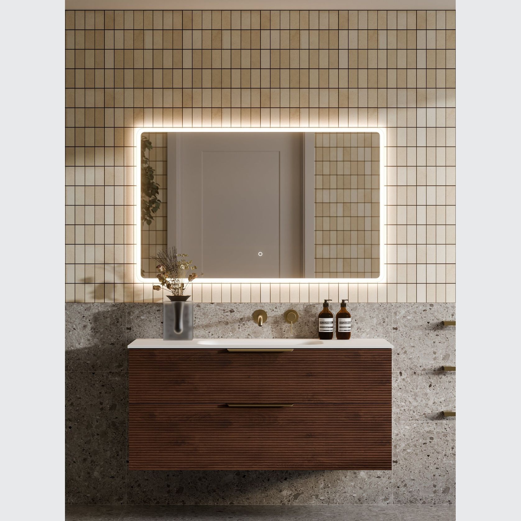 Lineare 1200 Orchard Double  Drawer Vanity gallery detail image