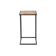 BRADFORD Laptop Table - Natural & Black gallery detail image