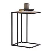 BRADFORD Laptop Table - Natural & Black gallery detail image