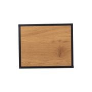 BRADFORD Laptop Table - Natural & Black gallery detail image