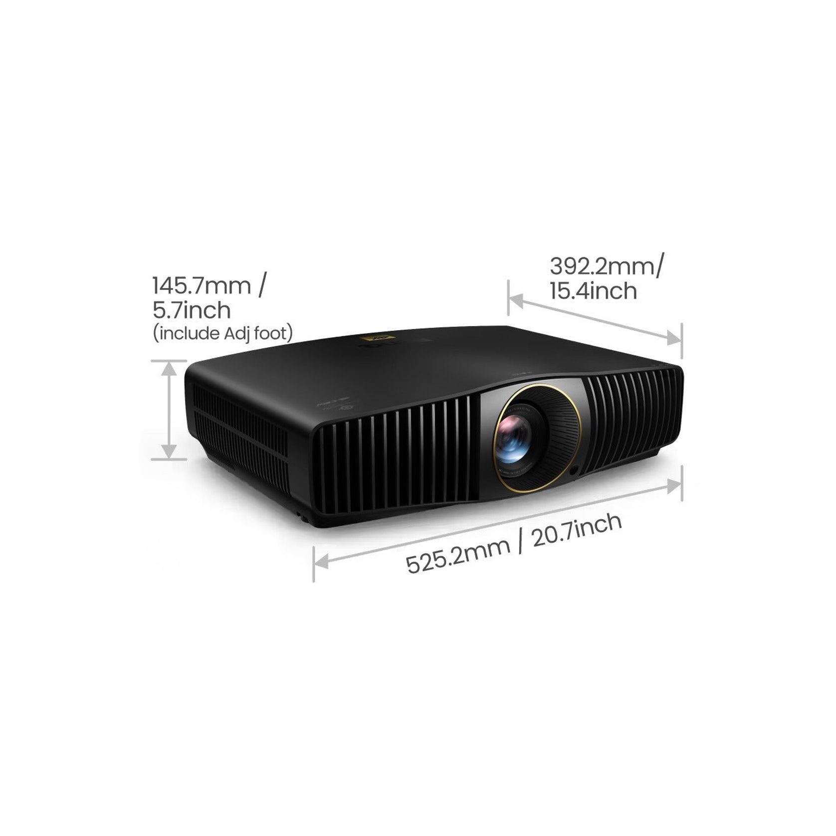 BenQ W5850 4K 2600lm Home Cinema Projector gallery detail image