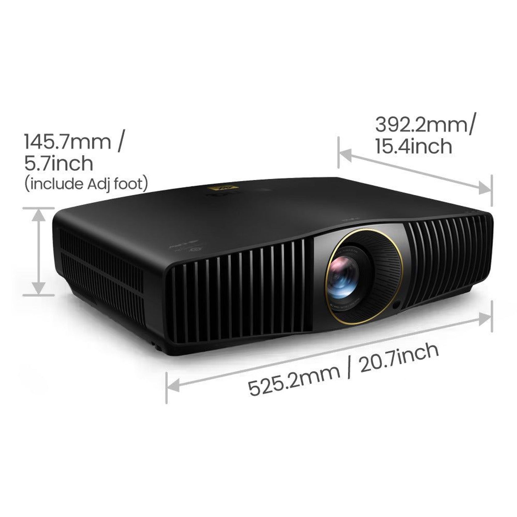 BenQ W5850 4K 2600lm Home Cinema Projector gallery detail image