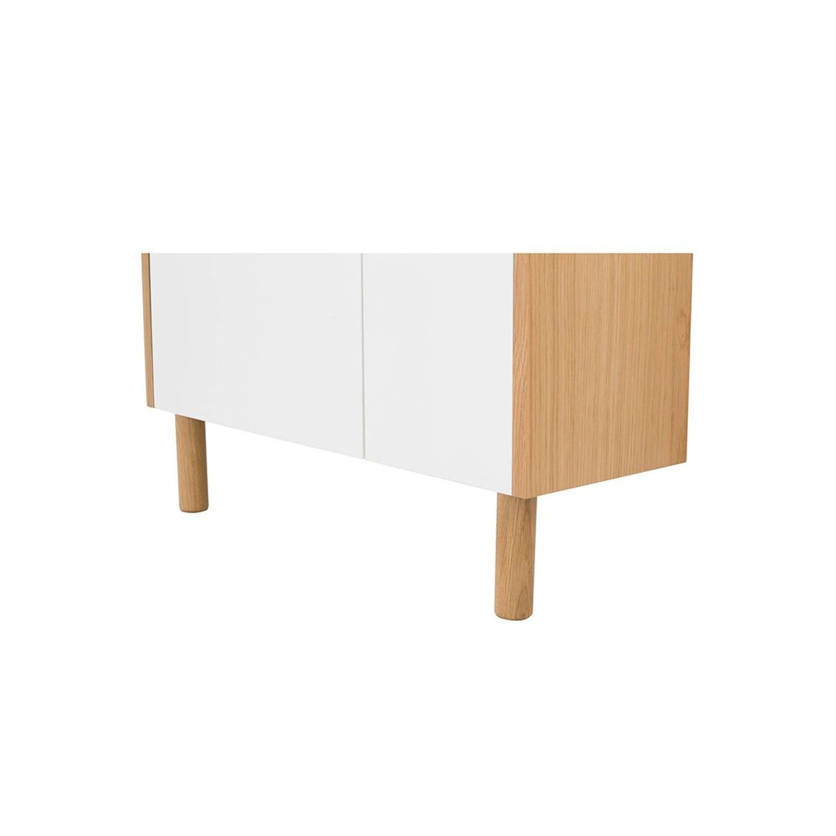 BARTON Study Desk 71cm - Blue & Natural gallery detail image
