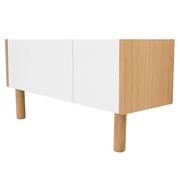 BARTON Study Desk 71cm - Blue & Natural gallery detail image