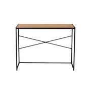 BRADFORD Study Desk 100cm - Natural & Black gallery detail image