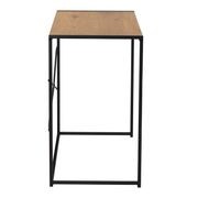 BRADFORD Study Desk 100cm - Natural & Black gallery detail image