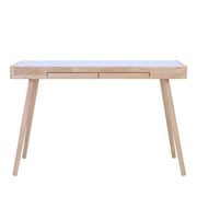 RETH Study Desk 120cm - Natural & White gallery detail image