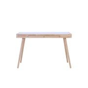 RETH Study Desk 120cm - Natural & White gallery detail image