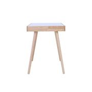 RETH Study Desk 120cm - Natural & White gallery detail image