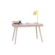RETH Study Desk 120cm - Natural & White gallery detail image