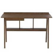 COLT Study Desk 120cm - Walnut gallery detail image