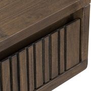 HAMILTON Study Desk Solid Acacia Wood 140cm - Toffee gallery detail image