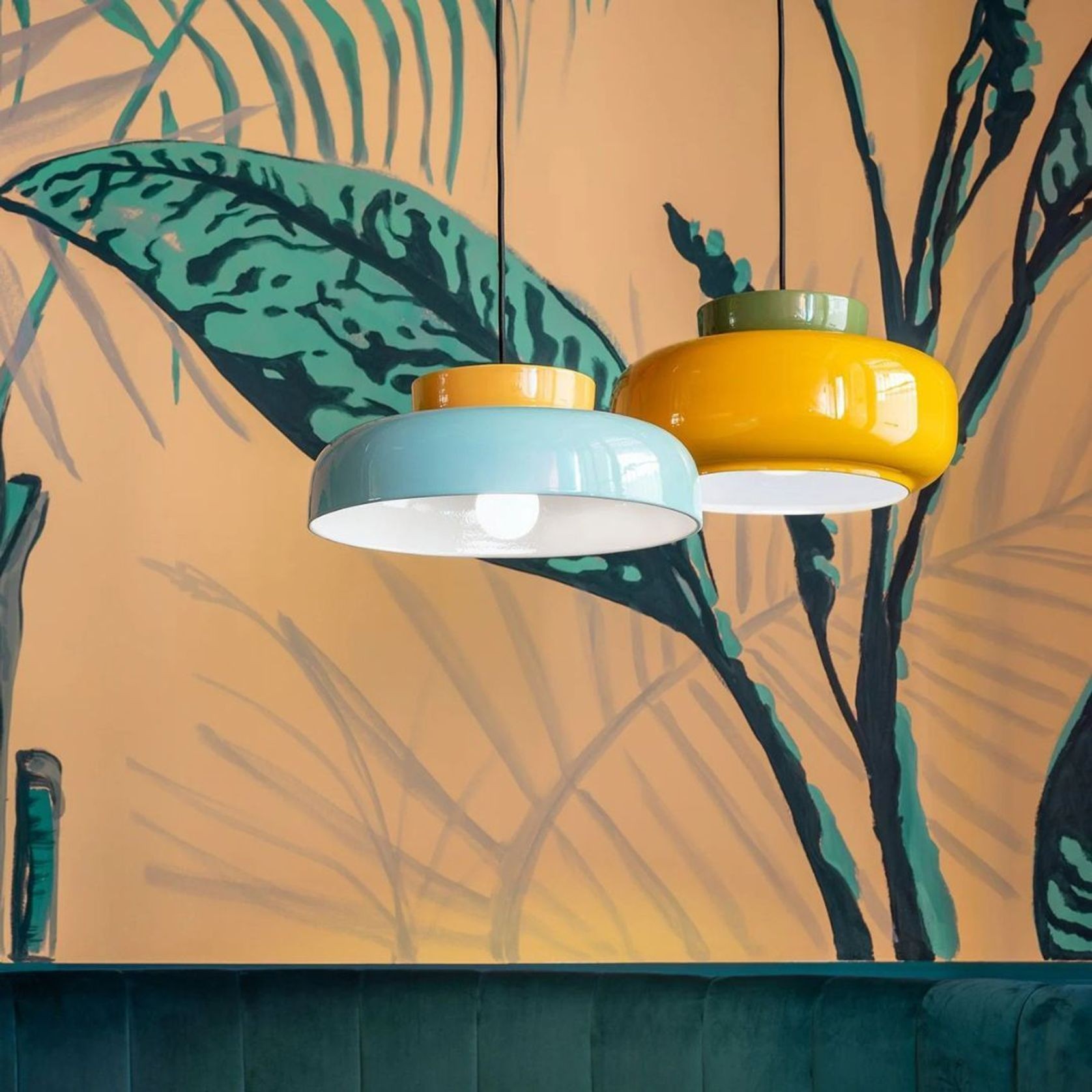 Maracanà Due Pendant Light gallery detail image