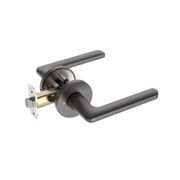 Loft Lever Handle In Nickel Graphite gallery detail image