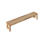 Harmony Outdoor Teak Bench 230x 40x 45cm gallery detail image