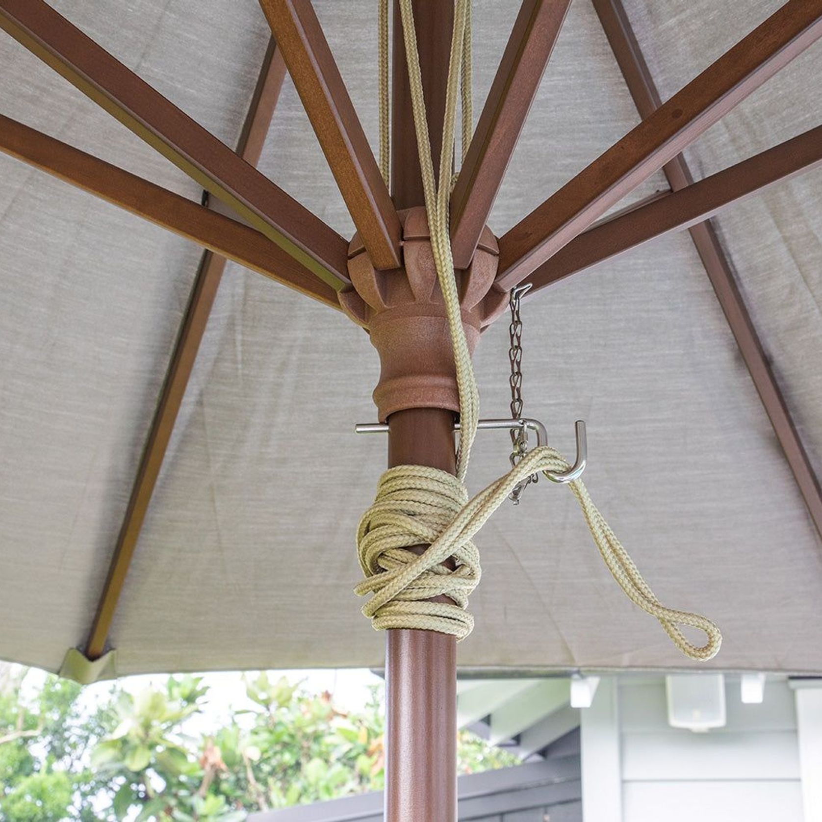 Nile 2.7m Sunbrella Round Market Umbrella gallery detail image