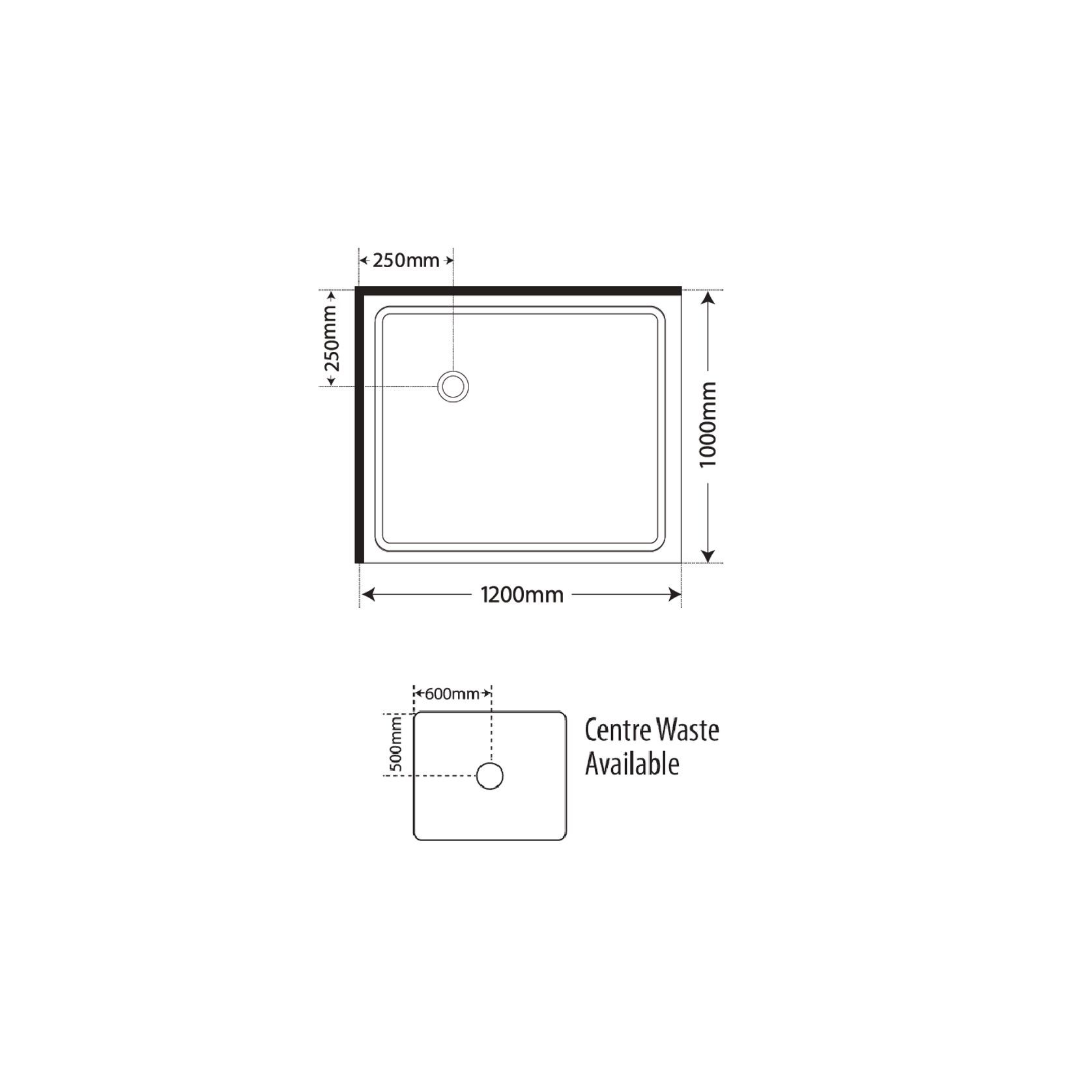 Adjustable Frameless Pivot Square 1200×1000 gallery detail image