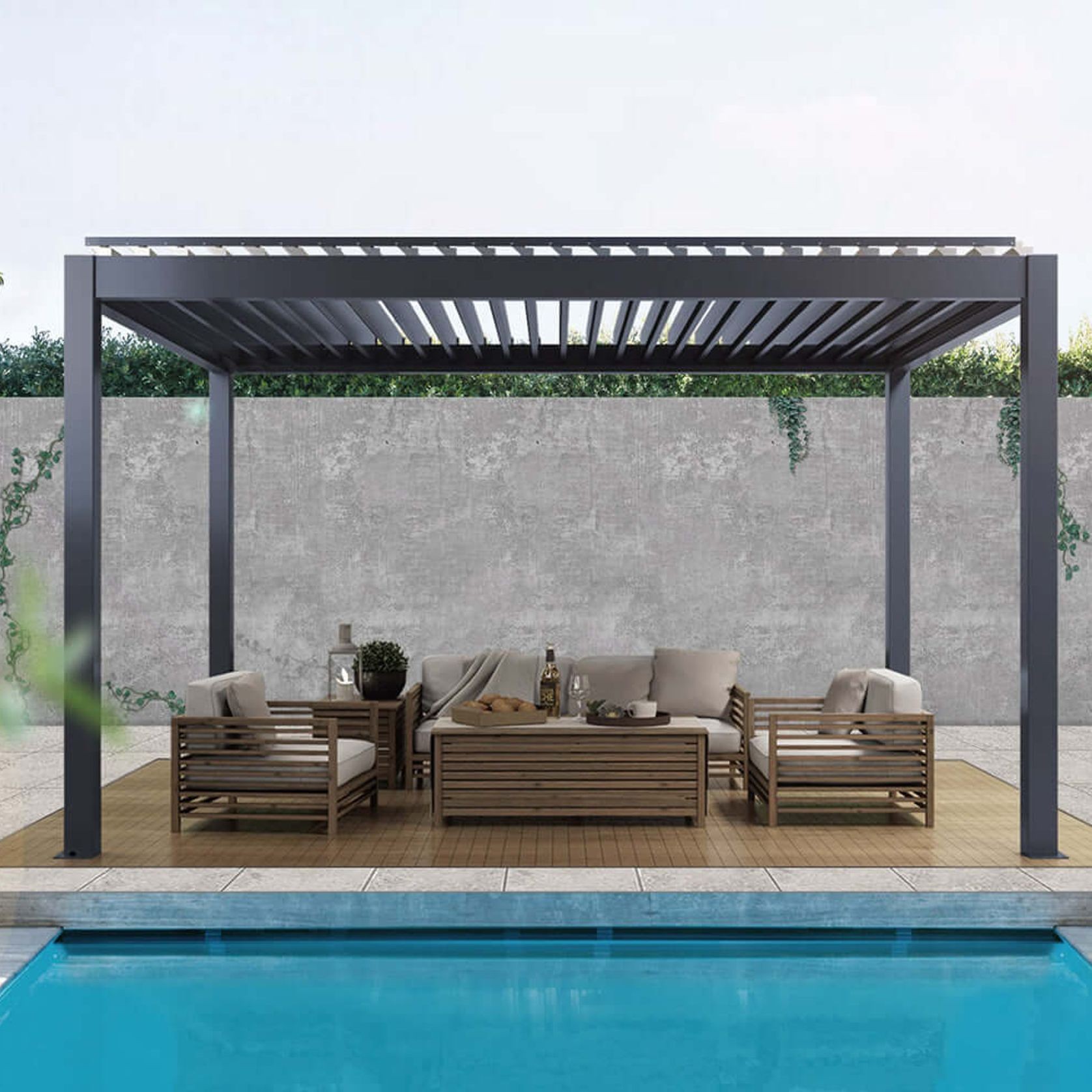 Custom Louvred Pergola gallery detail image