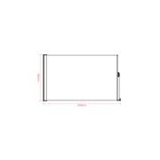 Retractable Side Awning & Privacy Screen 1.8m X 3m gallery detail image