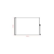 Retractable Side Awning & Privacy Screen 2m X 3m gallery detail image