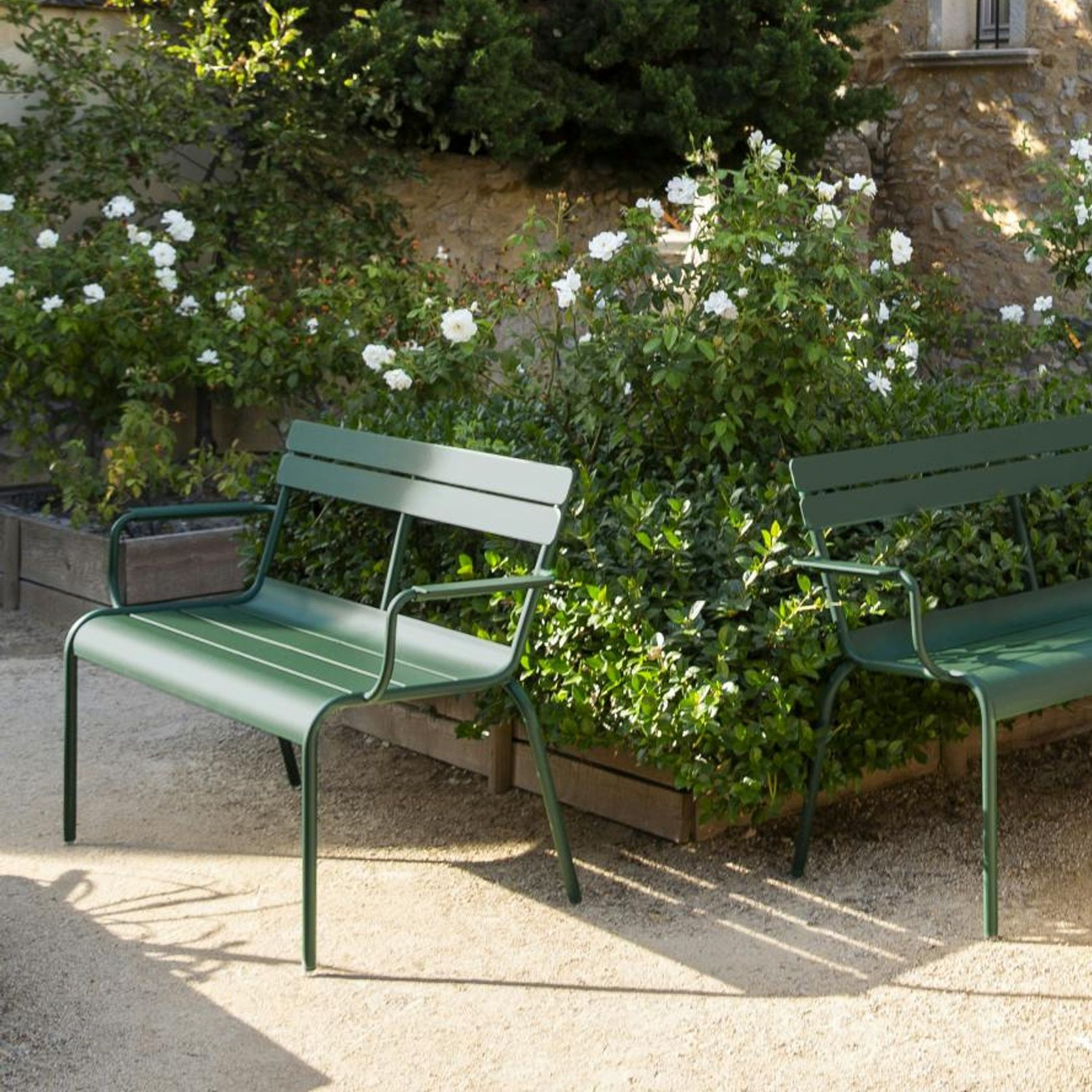 Fermob Luxembourg Garden Bench gallery detail image