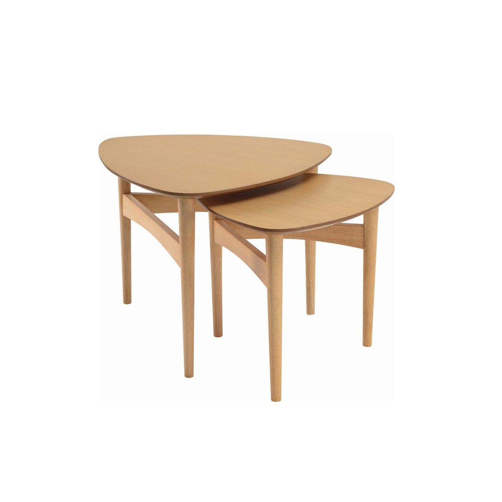 POET Nest of 2 Tables - Oak gallery detail image