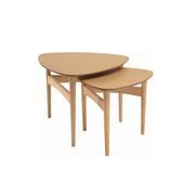 POET Nest of 2 Tables - Oak gallery detail image