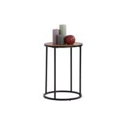 BRADFORD Side Table 40cm  - Natural & Black gallery detail image