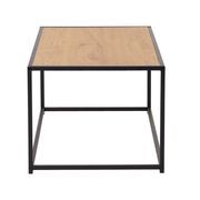 BRADFORD Coffee Table 100cm - Natural & Black gallery detail image