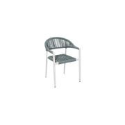 Magpie Aluminium And Rope Dining Chair gallery detail image