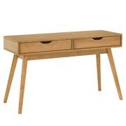 LAMAR Console Table with 2 Drawers 122cm - Natural gallery detail image