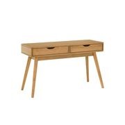LAMAR Console Table with 2 Drawers 122cm - Natural gallery detail image