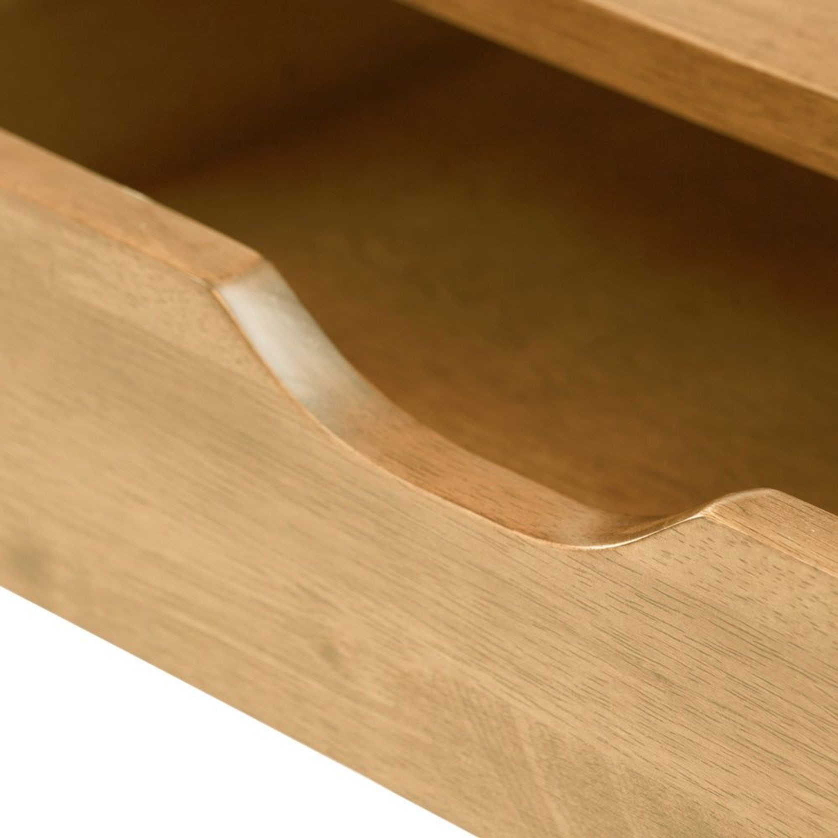 LAMAR Console Table with 2 Drawers 122cm - Natural gallery detail image