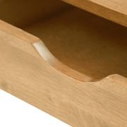 LAMAR Console Table with 2 Drawers 122cm - Natural gallery detail image