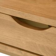 LAMAR Console Table with 2 Drawers 122cm - Natural gallery detail image