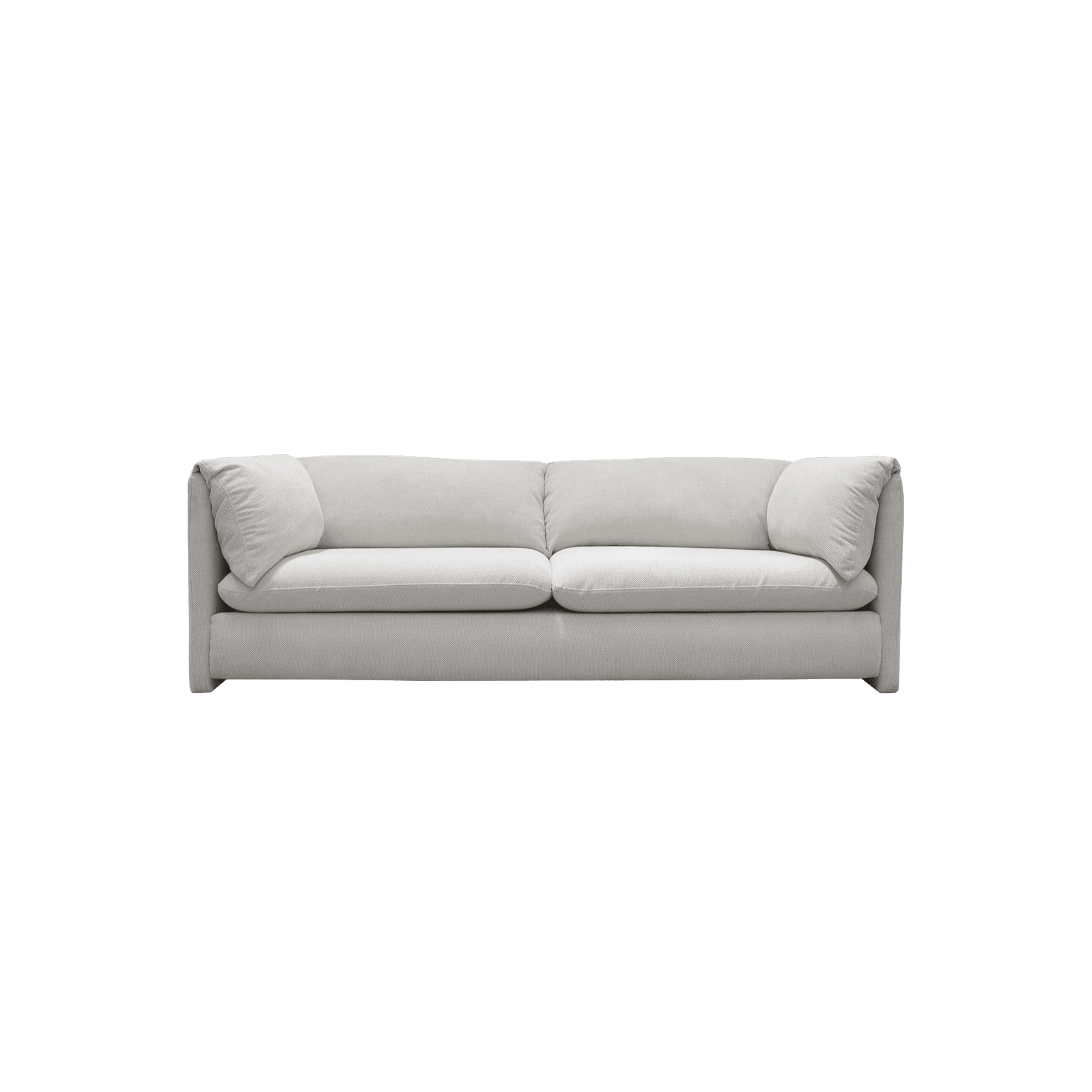 Freddie 3 Seater Sofa - Natural gallery detail image