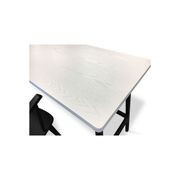 MOREY Study Desk - White & Black gallery detail image