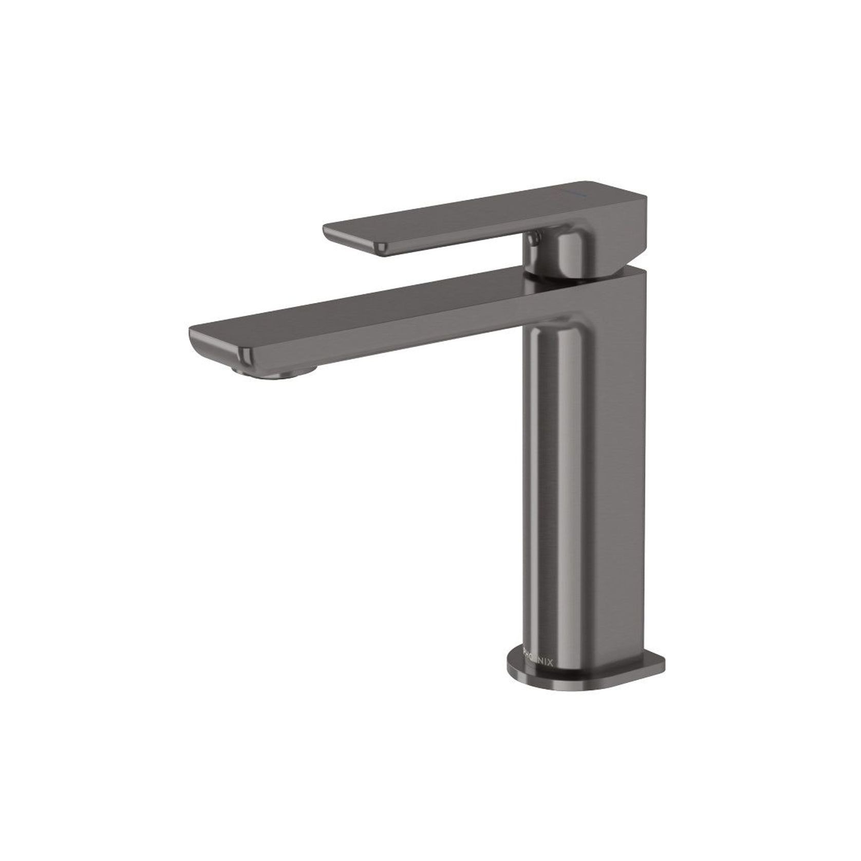 Phoenix Gloss MKII Basin Mixer - Brushed Carbon gallery detail image