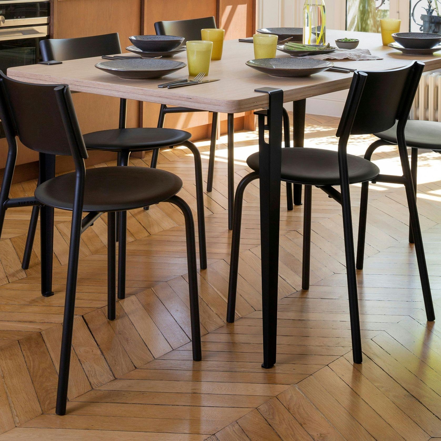 Tiptoe Dining Table  - Oak gallery detail image
