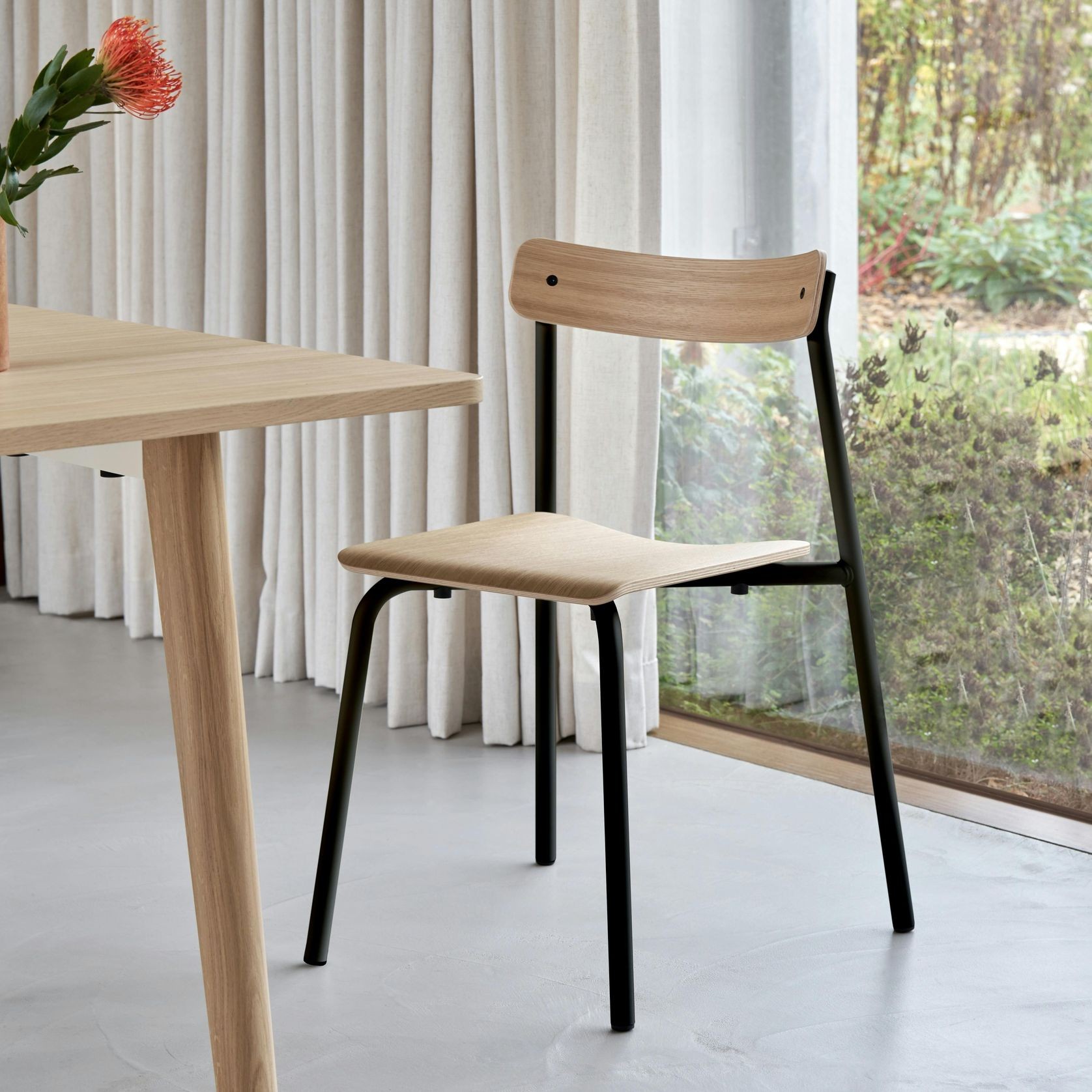Etude Dining Chair - Oak gallery detail image
