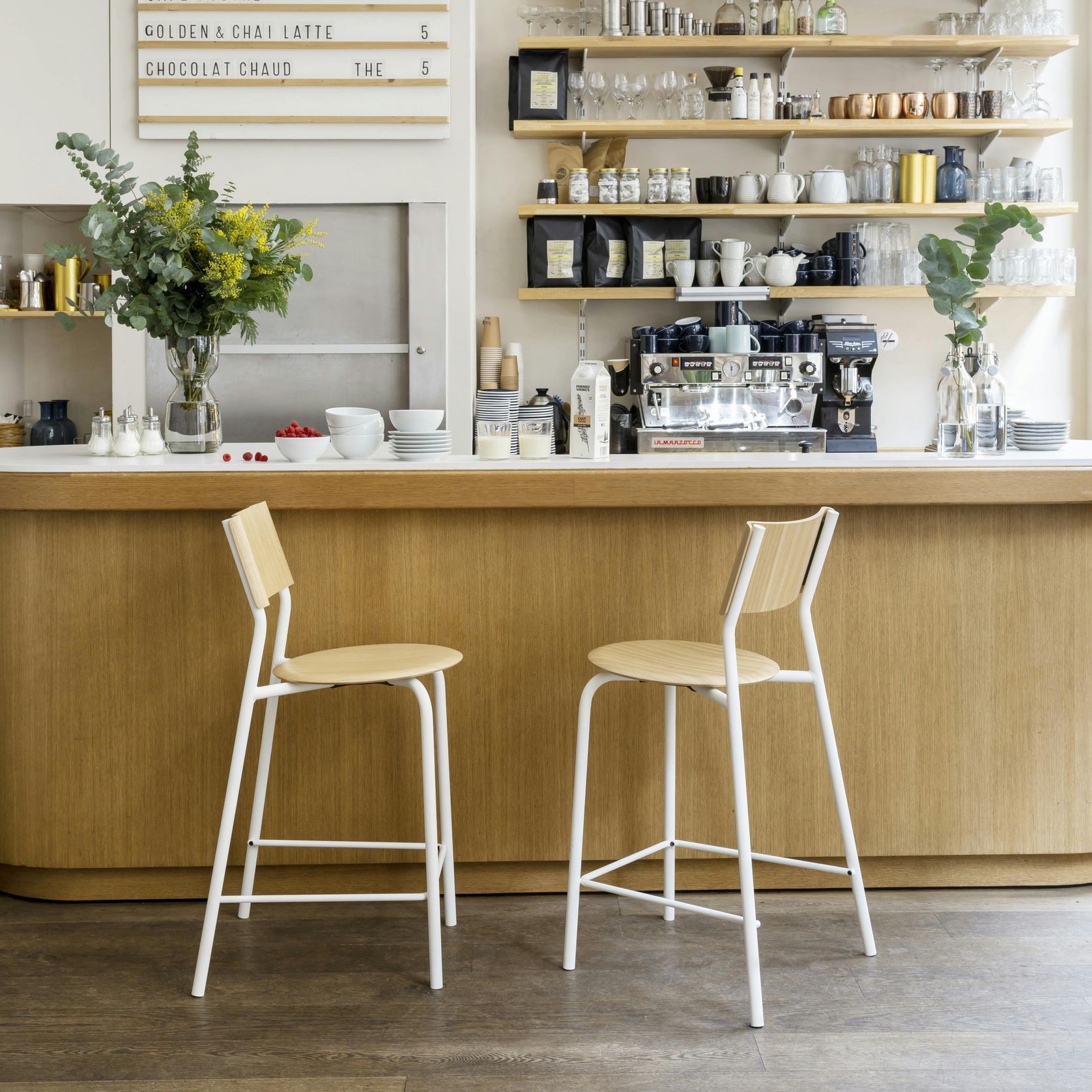 SSD Bar Chair - Oak gallery detail image
