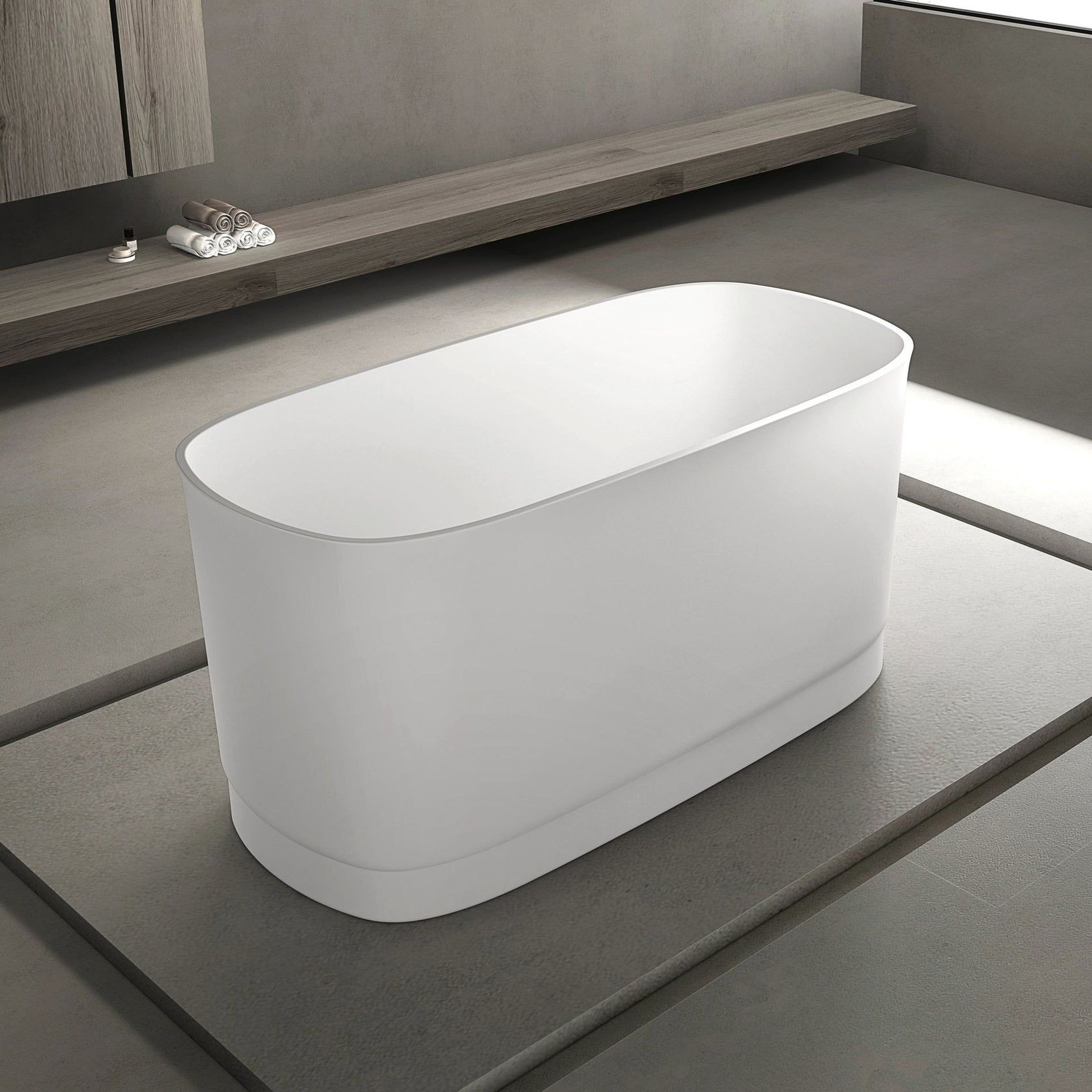 Josei Medium Japanese Soak Tub - 1300mm - MGF03 gallery detail image