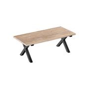 Fortico X-leg Teak Table 200cm gallery detail image
