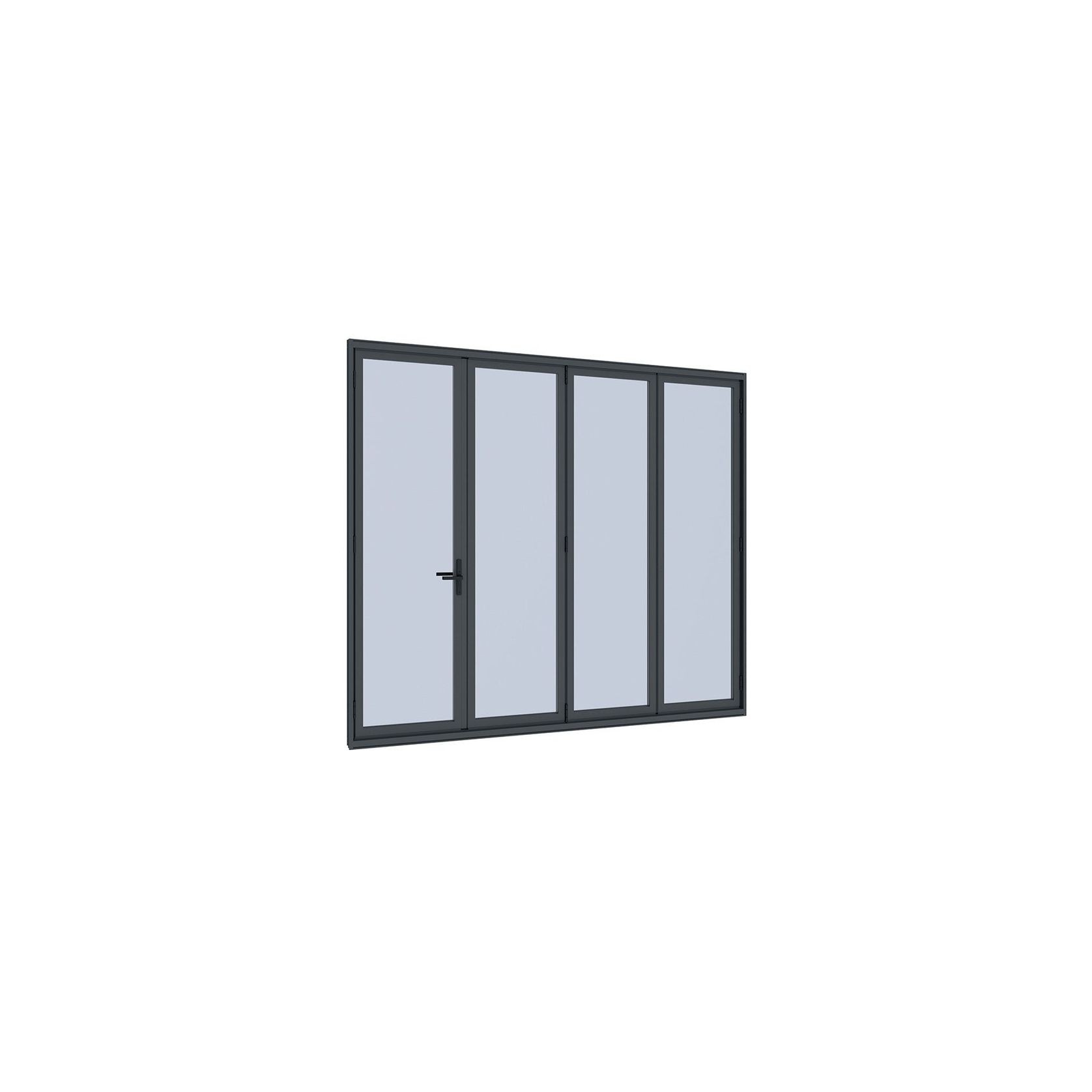 Bifold Glass Door For Pacific Freestanding Pergola gallery detail image