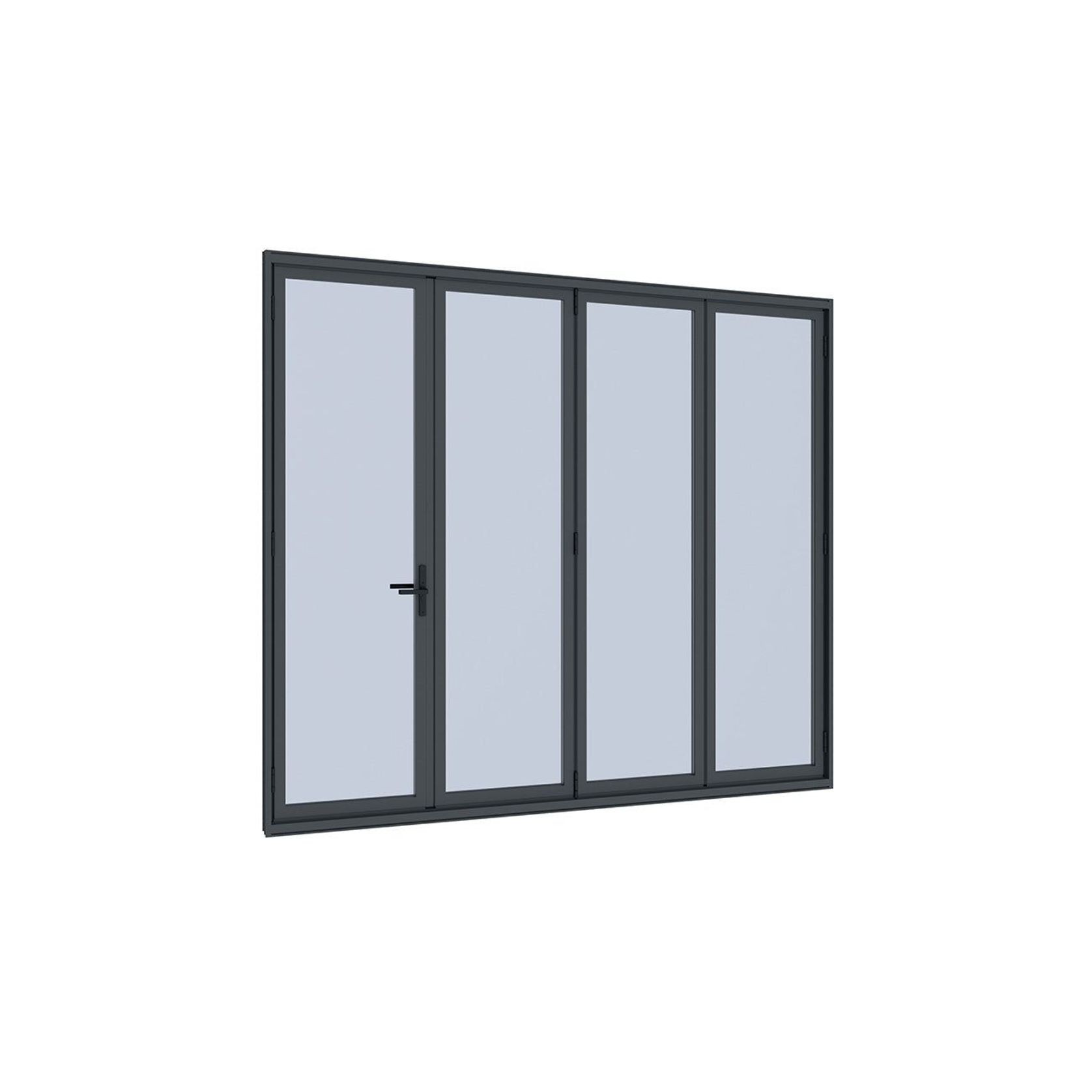 Bifold Glass Door For Pacific Freestanding Pergola gallery detail image